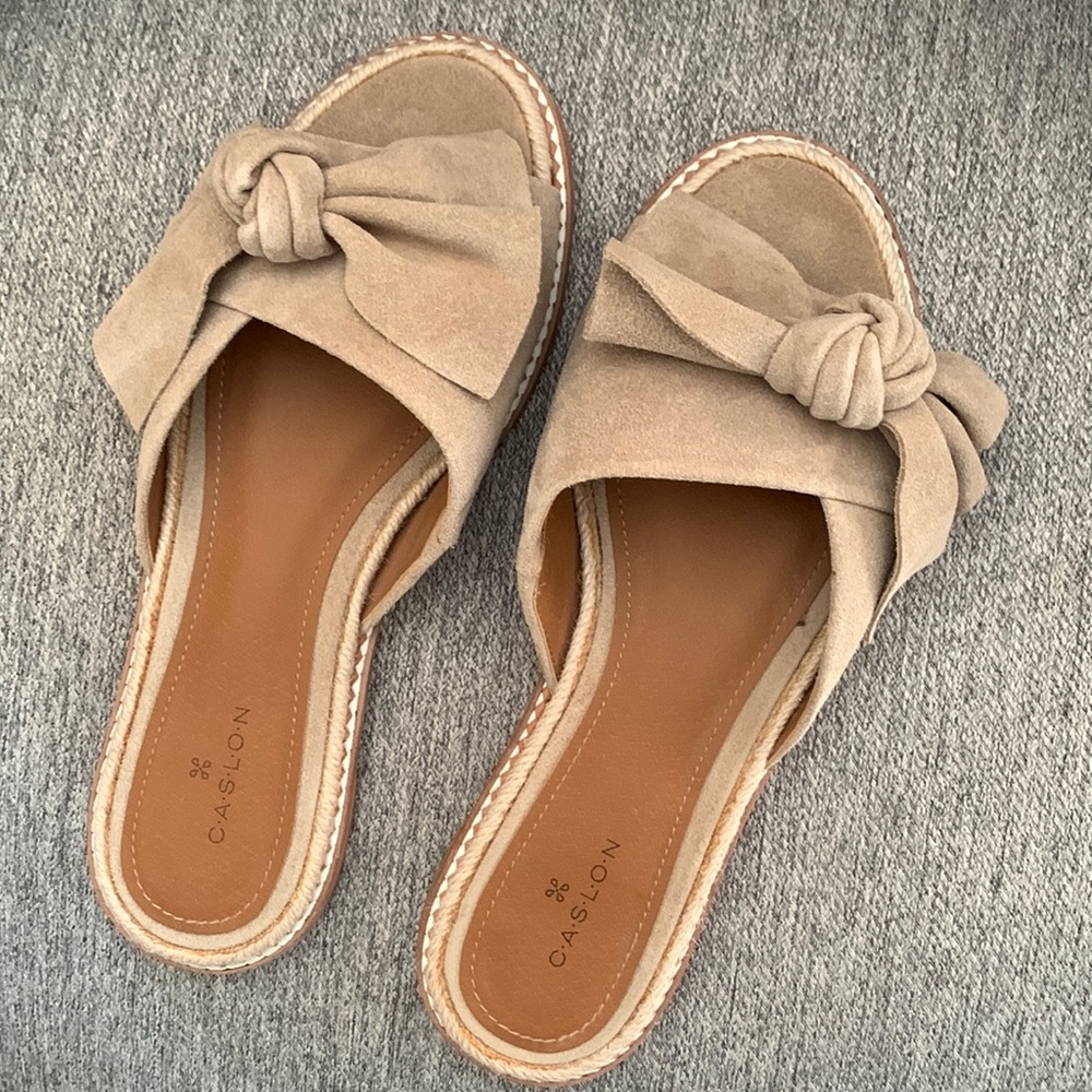 Caslon slides sandals Sz 8